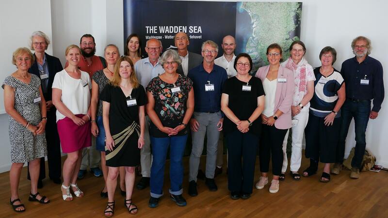 Speakers of the Wadden Sea Day 2022. CWSS/ Bostelmann.